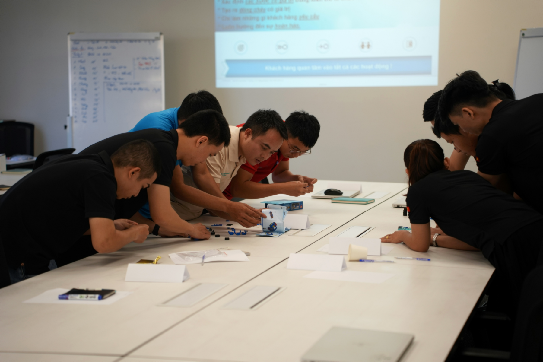 workflow diagram, process optimization, data-driven planning session